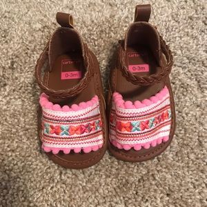 Carter baby sandals